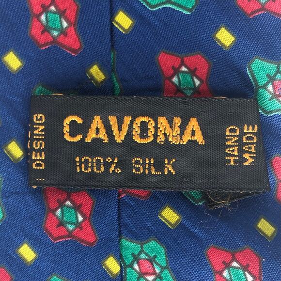 Geometric Flower Tie - Picture 5 of 5